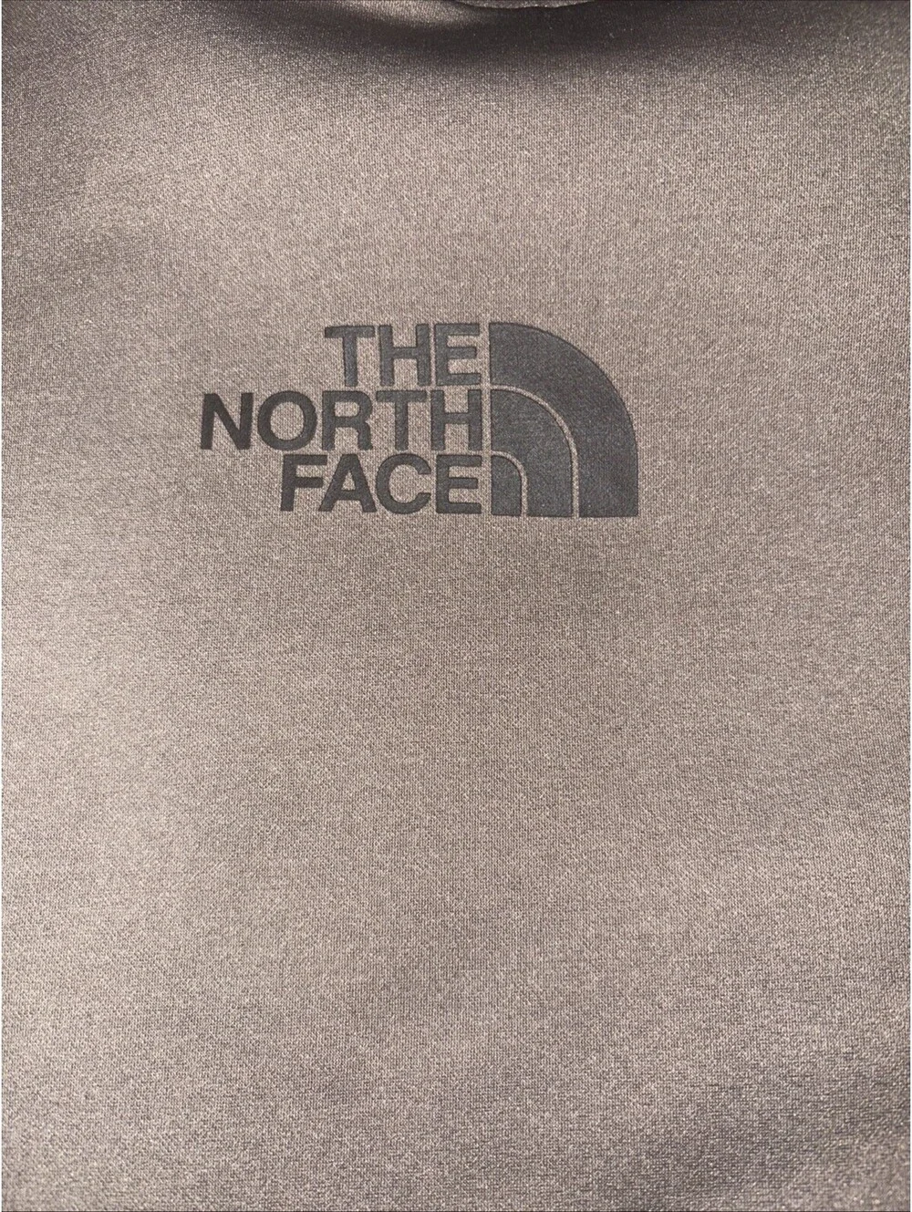 The North Face Men's Gray Heather Long Sleeve Pullover Hoodie Size Large